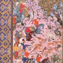 From Khamsah. / خمسه by Niẓāmī Ganjavī, 1140 or 1141-1202 or 1203 ‏نظامى گنجوى،‏