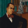 Painted portrait of Countee Cullen Tulane courtesy of University: Amistad Research Center