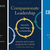 Covers of three books from the eBooks package: Collision Course, Compassionate Leadership, and Beyond Collaboration Overload.
